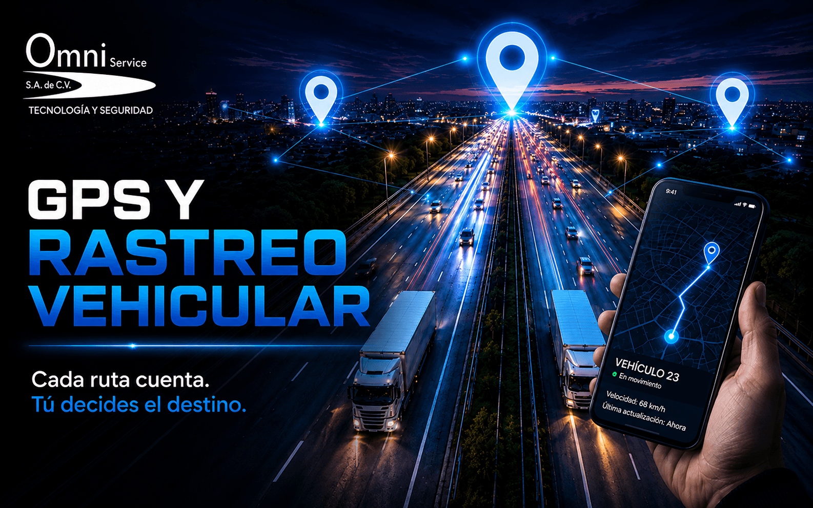 GPS y Rastreo Vehicular en El Salvador - OmniService