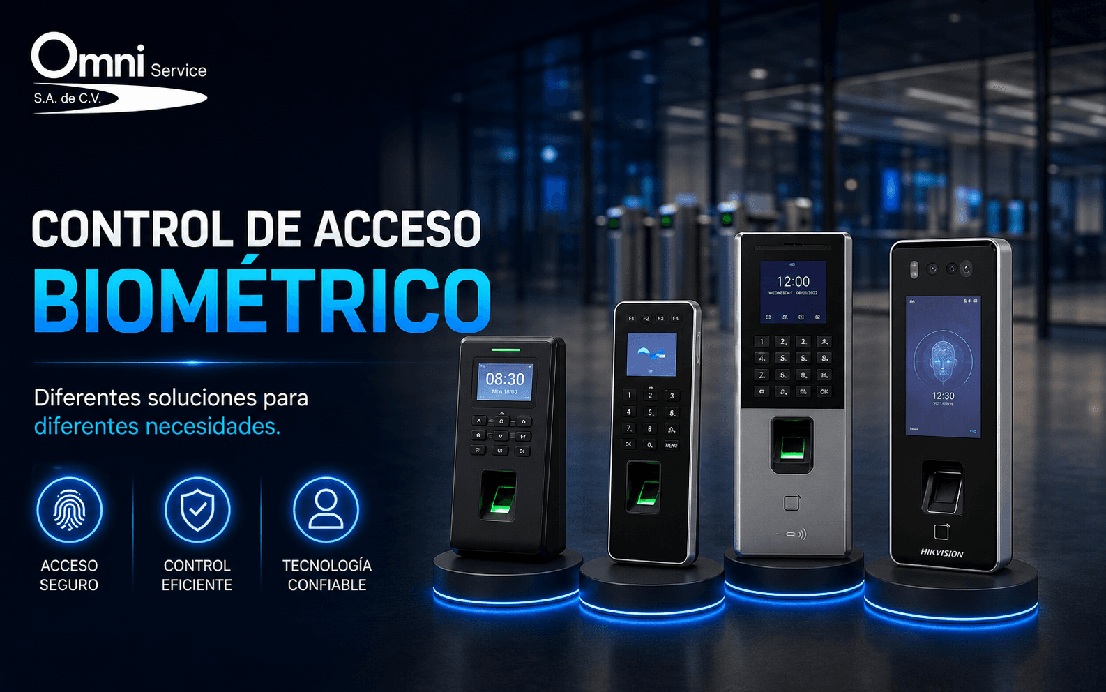Control de Acceso Biométrico en El Salvador - OmniService